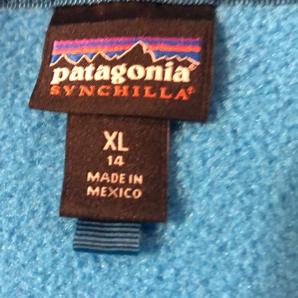 Patagonia kids pull over XL 14 - Picture 3 of 5